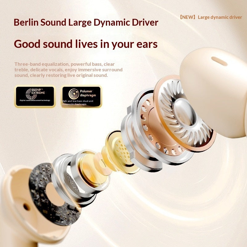 High-quality Noise-canceling Wireless Bluetooth Sports Earbuds