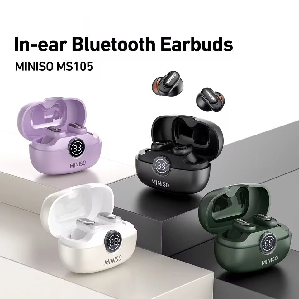 Wireless Noise-canceling Sports Translation Earbuds With Bluetooth Connectivity