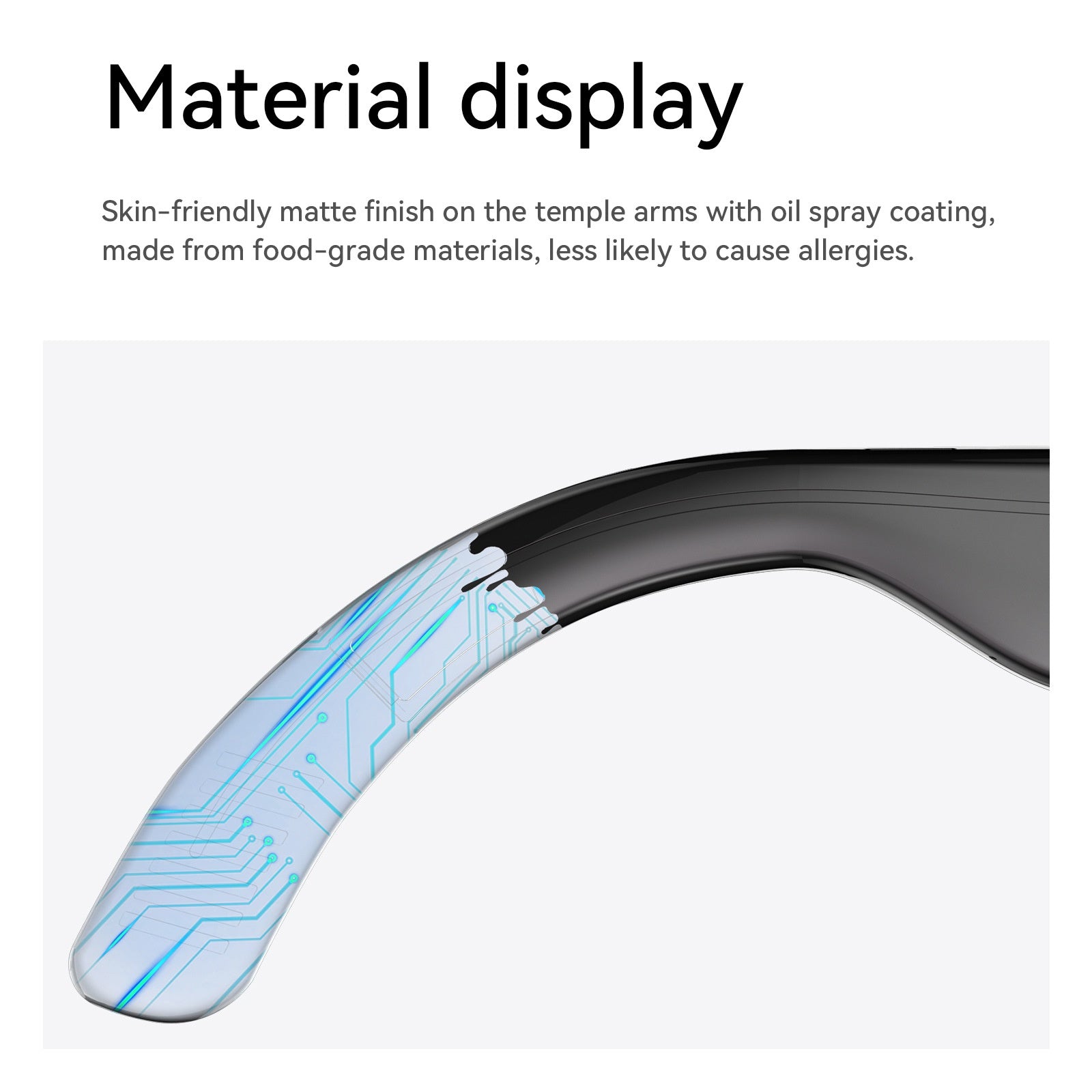 AI Smart Glasses Bluetooth Calling Head-mounted