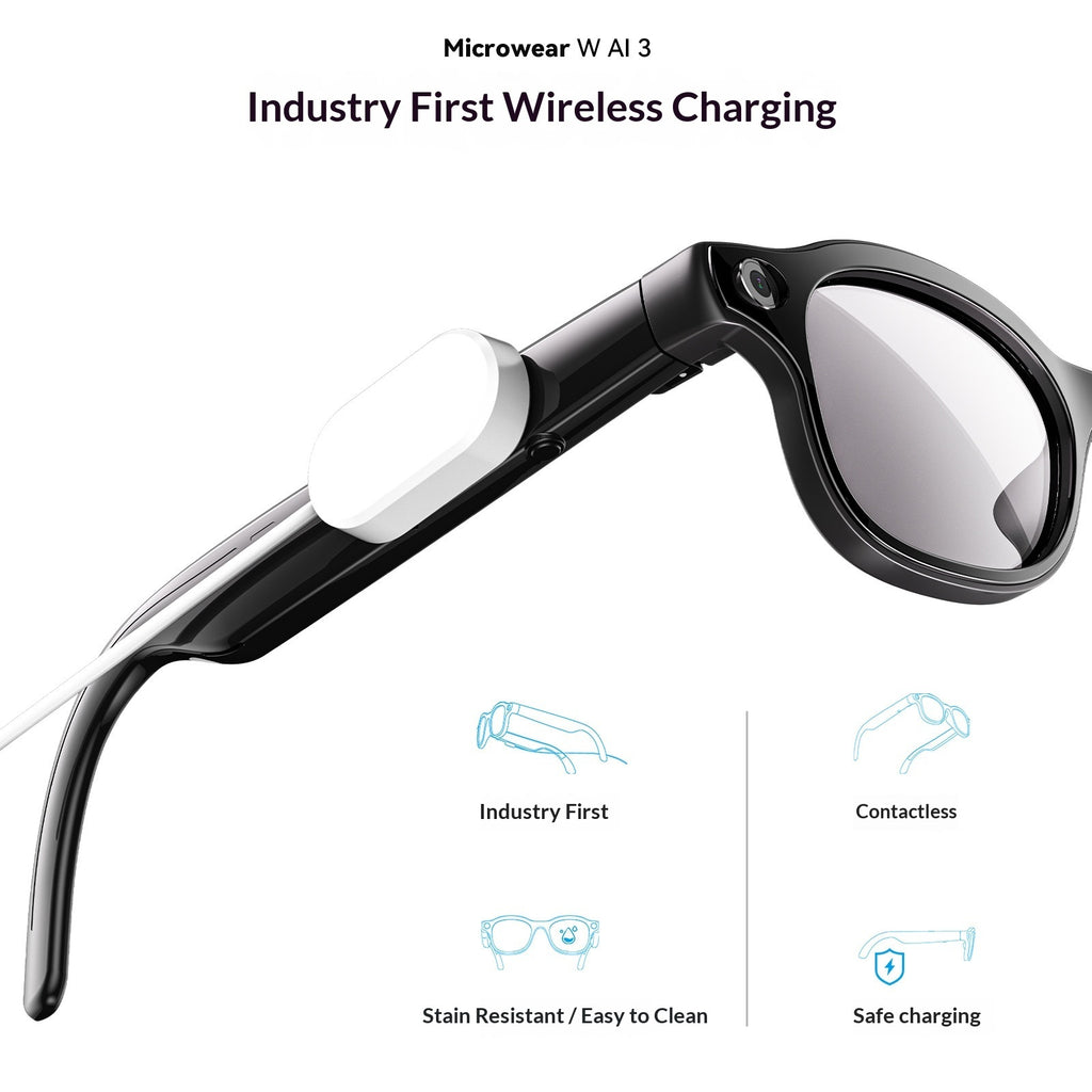 AI Smart Glasses Bluetooth Calling Head-mounted